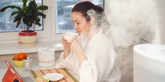 Máy tạo ẩm phun sương giảm ngừa cúm