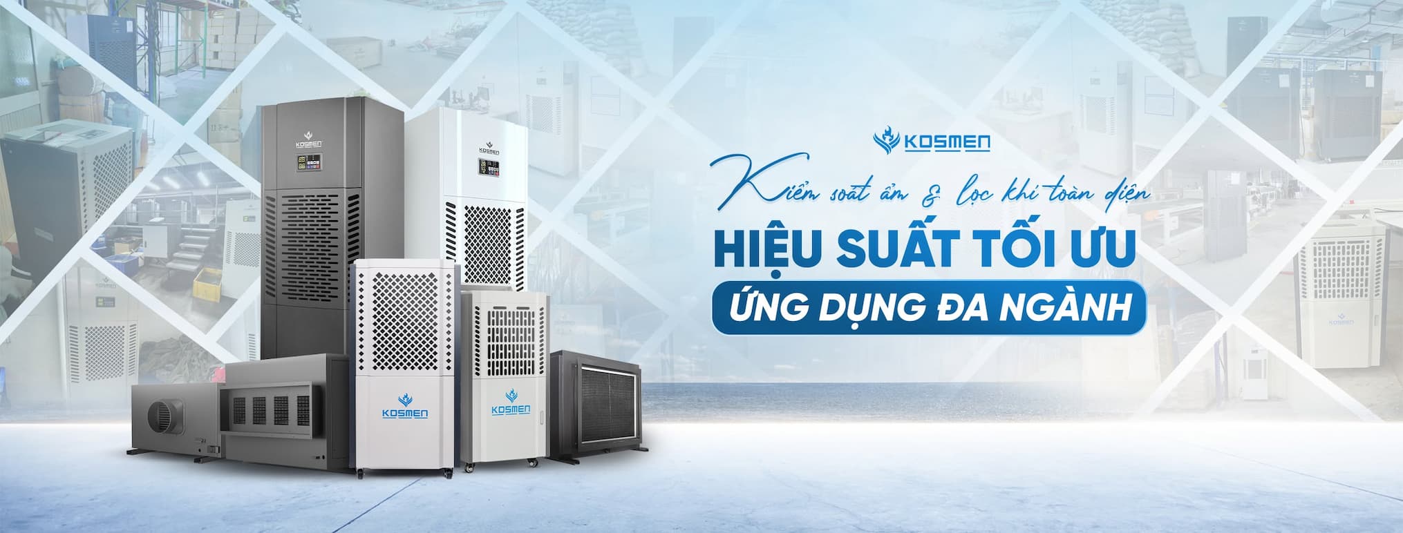 Máy hút ẩm dân dụng, công nghiệp