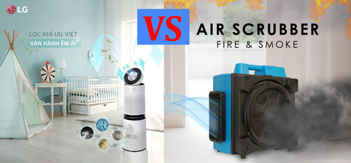 Máy lọc không khí và máy rửa không khí có gì khác biệt? Loại nào tốt nhất?